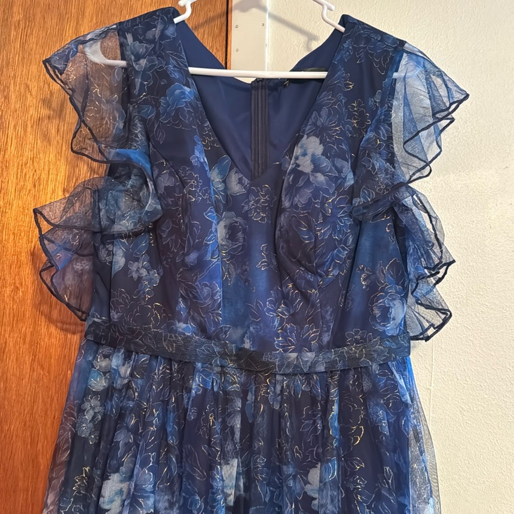 Navy blue dress